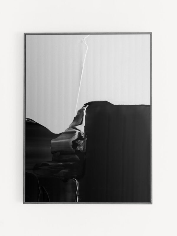 Obraz na płótnie BLACK ABSTRACT - Feronio Metze (Kopia)
